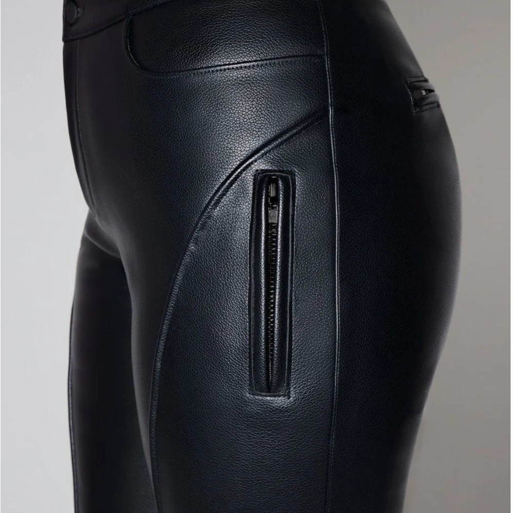 KHY- faux leather pants and top (set) - Picture 6 of 8